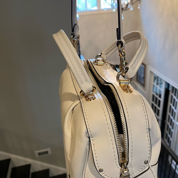 Coach bag cream and gold - Picture 3 of 5